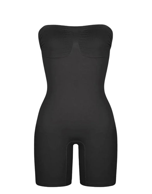 Strapless and Seamless Full Bodysuit Shapewear
