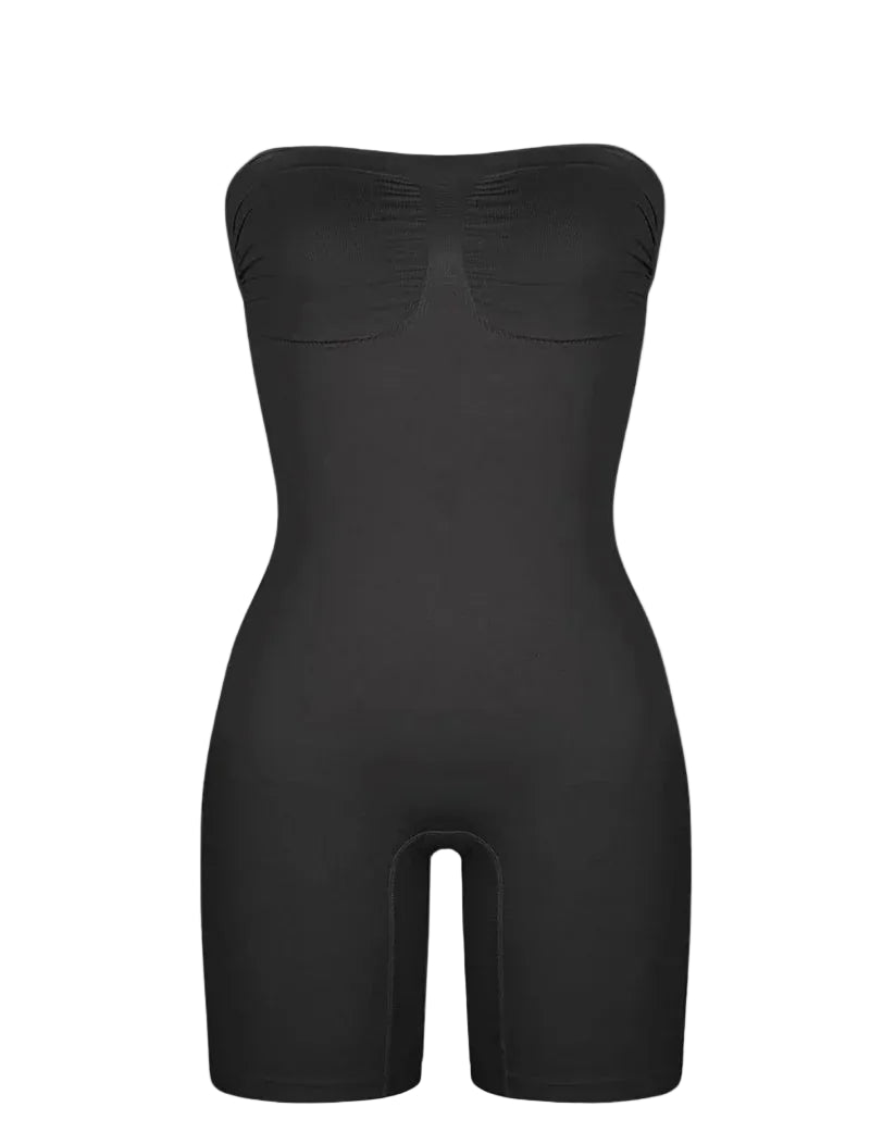 Strapless and Seamless Full Bodysuit Shapewear
