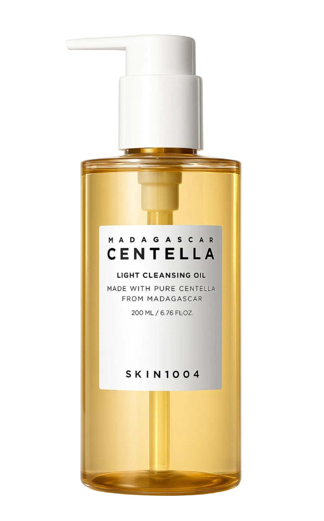 SKIN1004 Centella Light Cleansing Oil - Korean Gentle Double Face Cleanser (200ml)