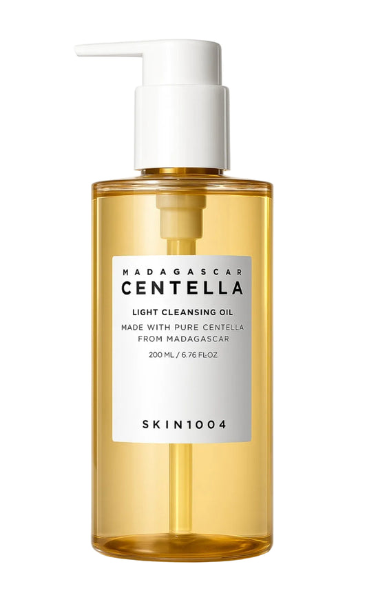 SKIN1004 Centella Light Cleansing Oil - Korean Gentle Double Face Cleanser (200ml)